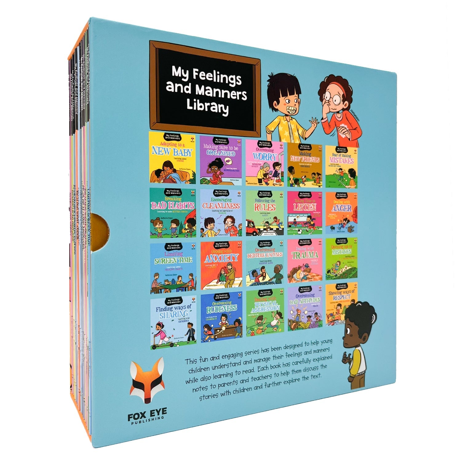 Age 3-5 Early Readers My Feelings and Manners Behaviour Library