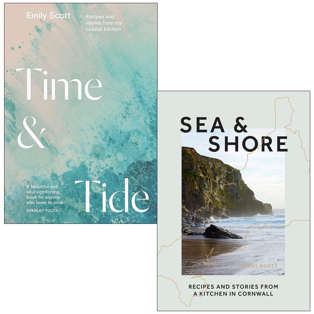 Emily Scott Collection 2 Books Set by Emily Scot (Time & Tide, Sea & Shore)  Hardcover