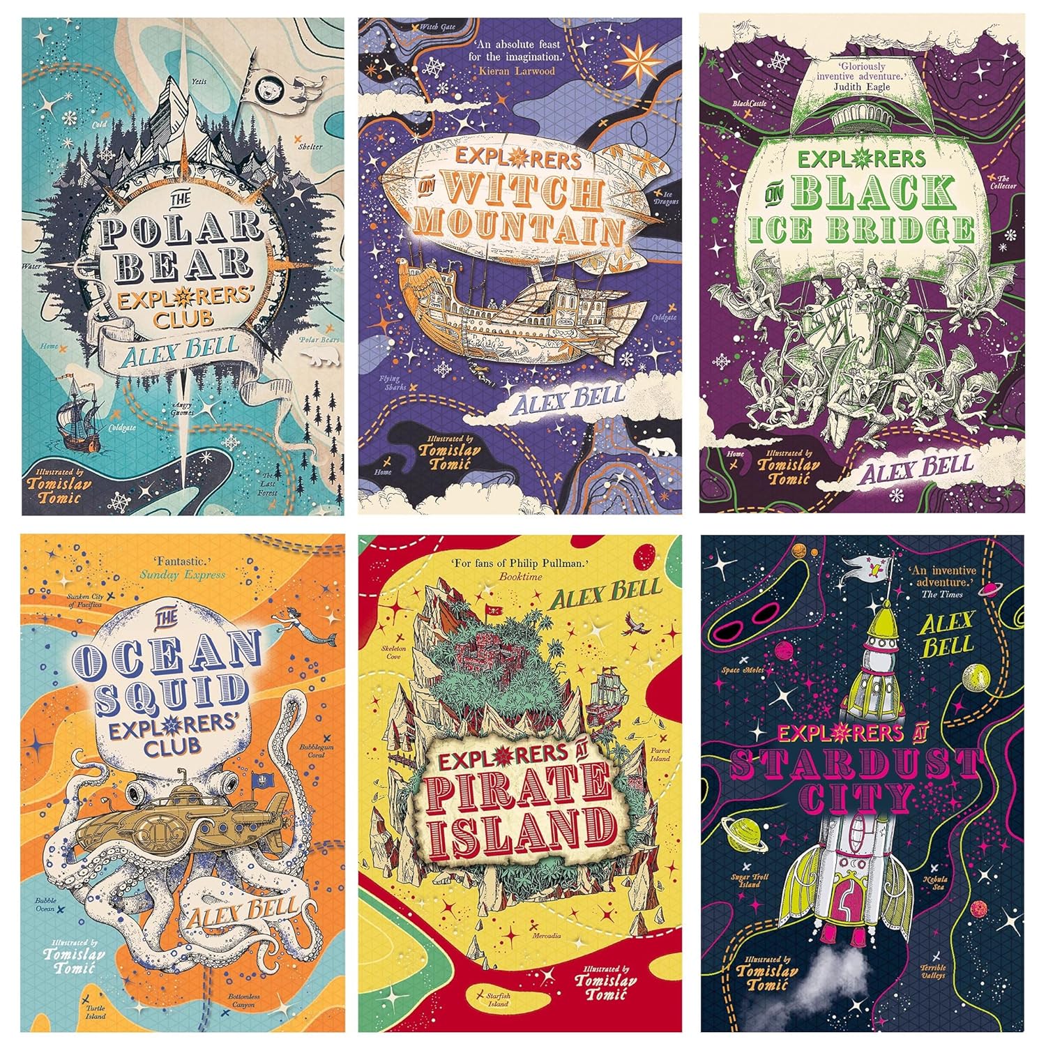 The Polar Bear Explorers’ Club Series 6 Books Collection Set