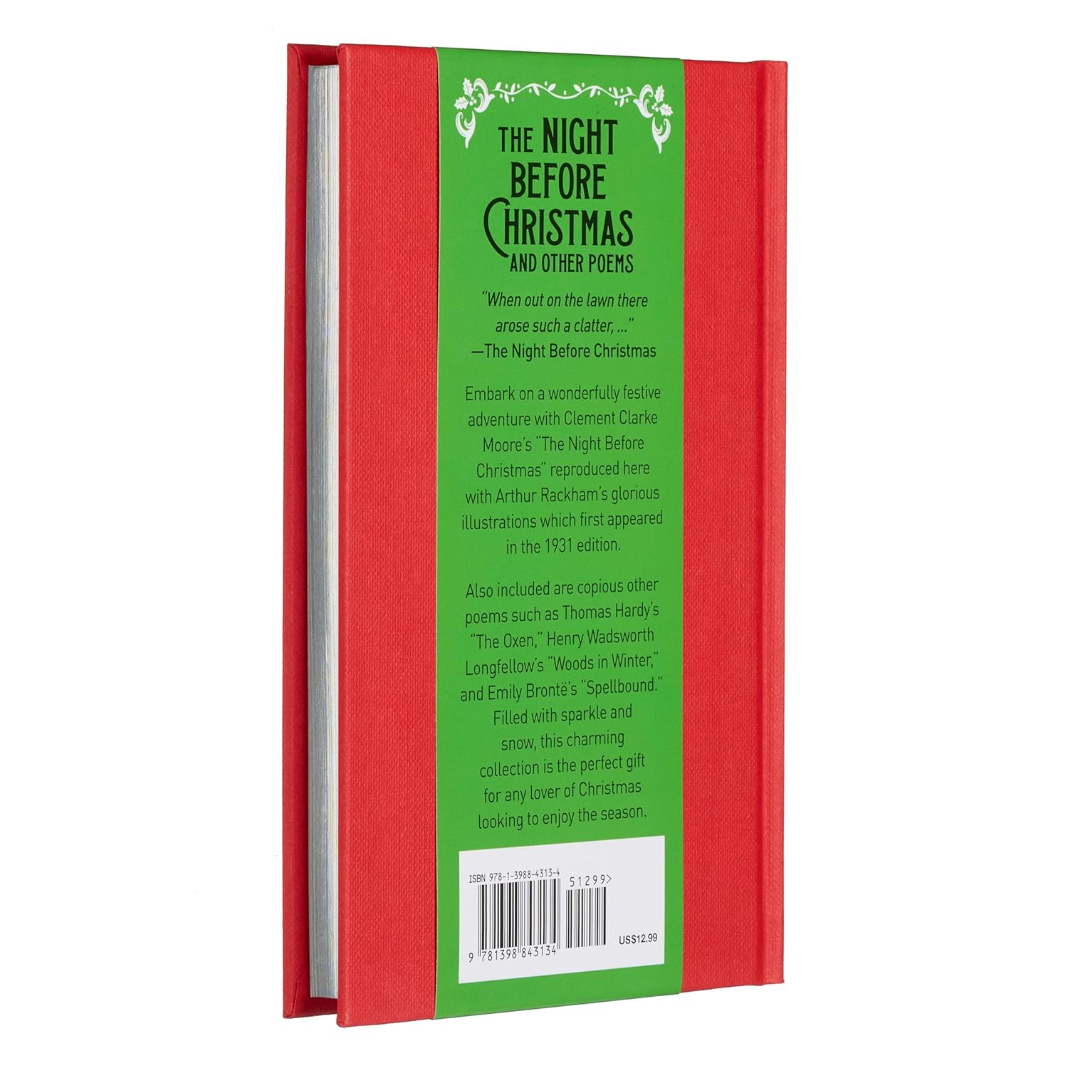 The Night Before Christmas and Other Poems: Gilded Pocket Edition (Arcturus Ornate Classics) by Clement Clarke Moore