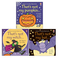Fiona Watt 3 Books Collection Set (That's Not My Pumpkin, That's not my Witch, That's not my bat)