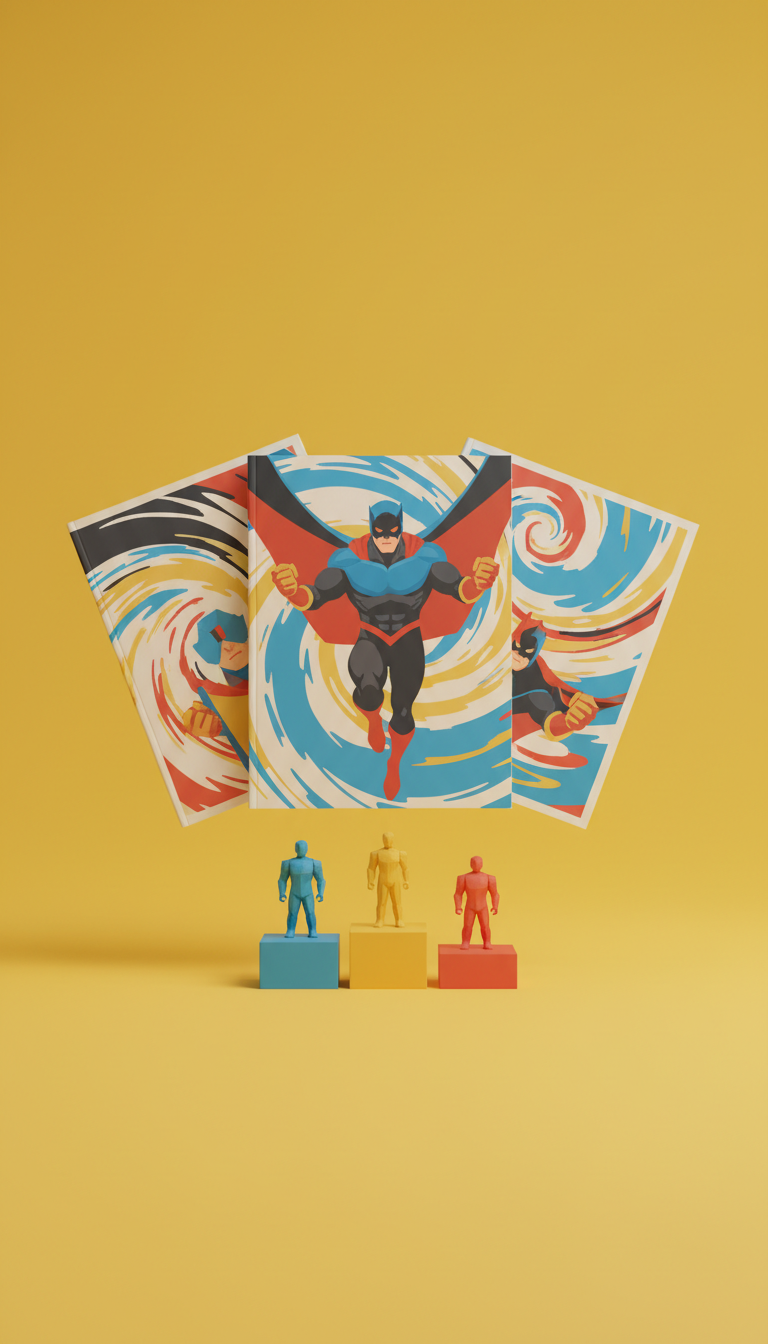 Superhero Comic Issue, Launch Variant