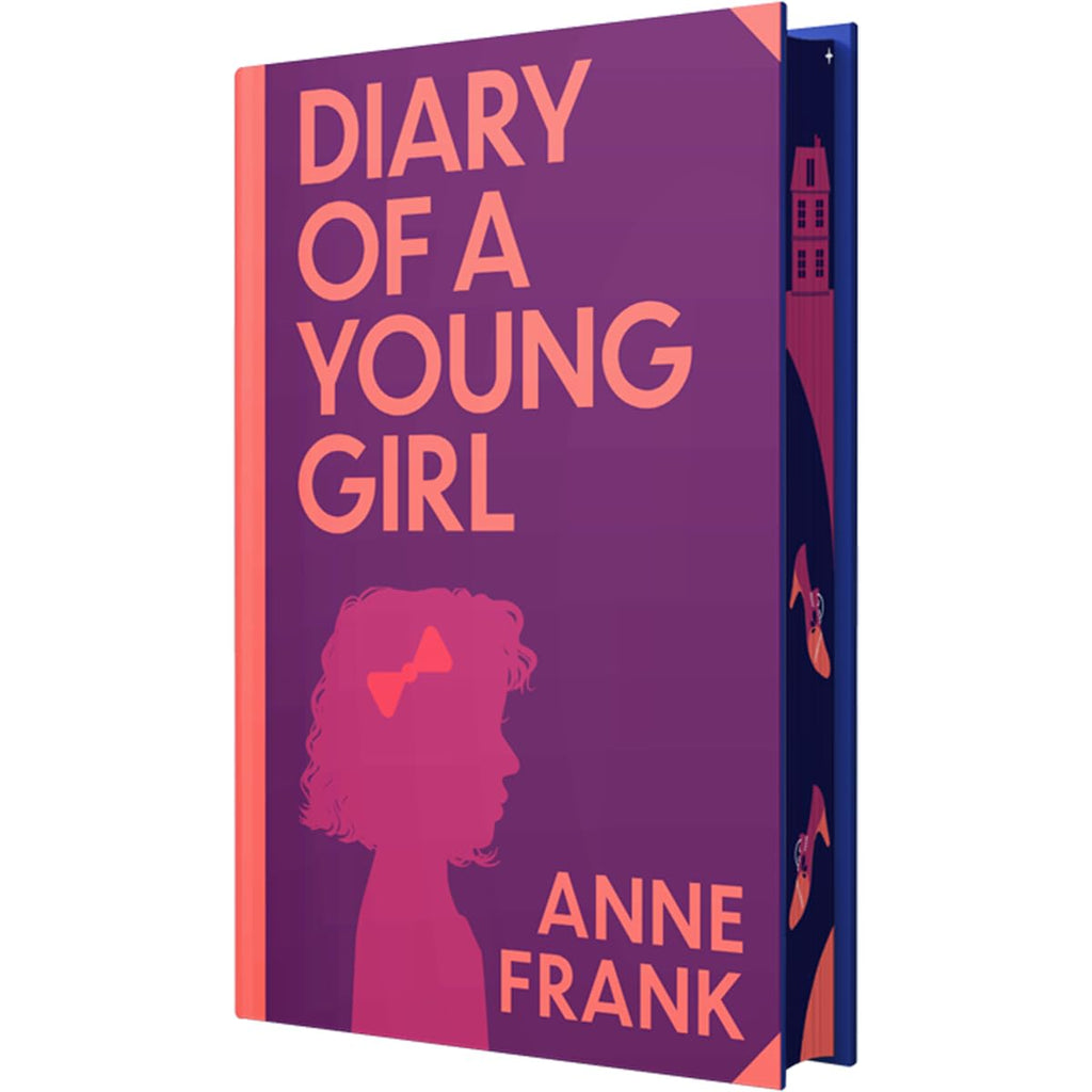 The Diary of A Young Girl by Anne Frank (Deluxe Hardback Sprayed Edge Edition) - A Heartfelt Journey of Courage and Resilience