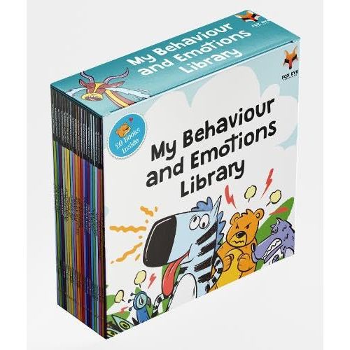 Age 3-5 Early Readers Behaviour and Emotions Library | Children’s Emotional Awareness & Behaviour Books Set for Early Years