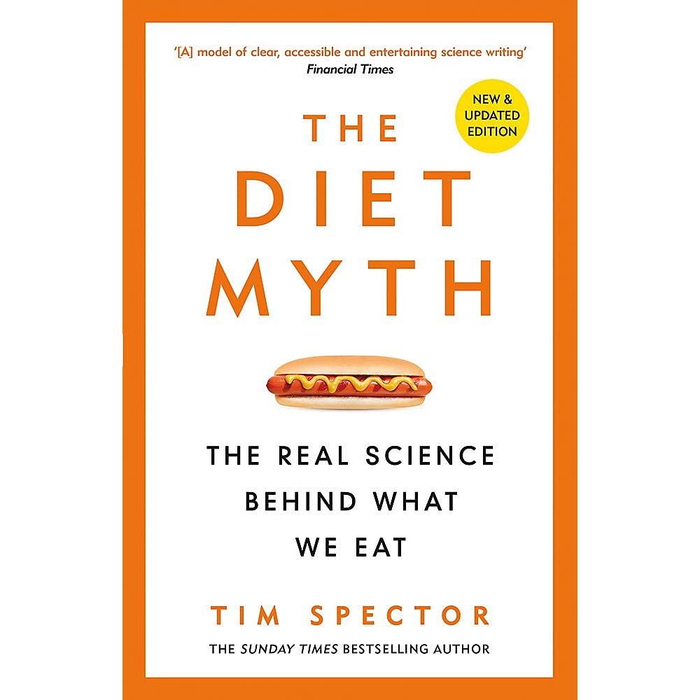 Tim Spector Collection 2 Books Set (Spoon-Fed, The Diet Myth)