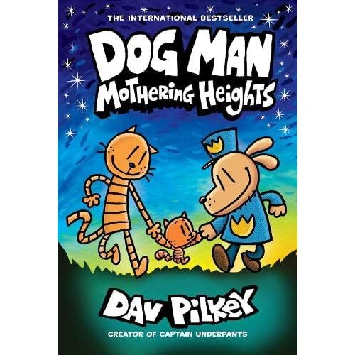 Dog Man Series 10 Books Collection Set By Dav Pilkey (Dog Man, Unleashed, A Tale of Two Kitties)