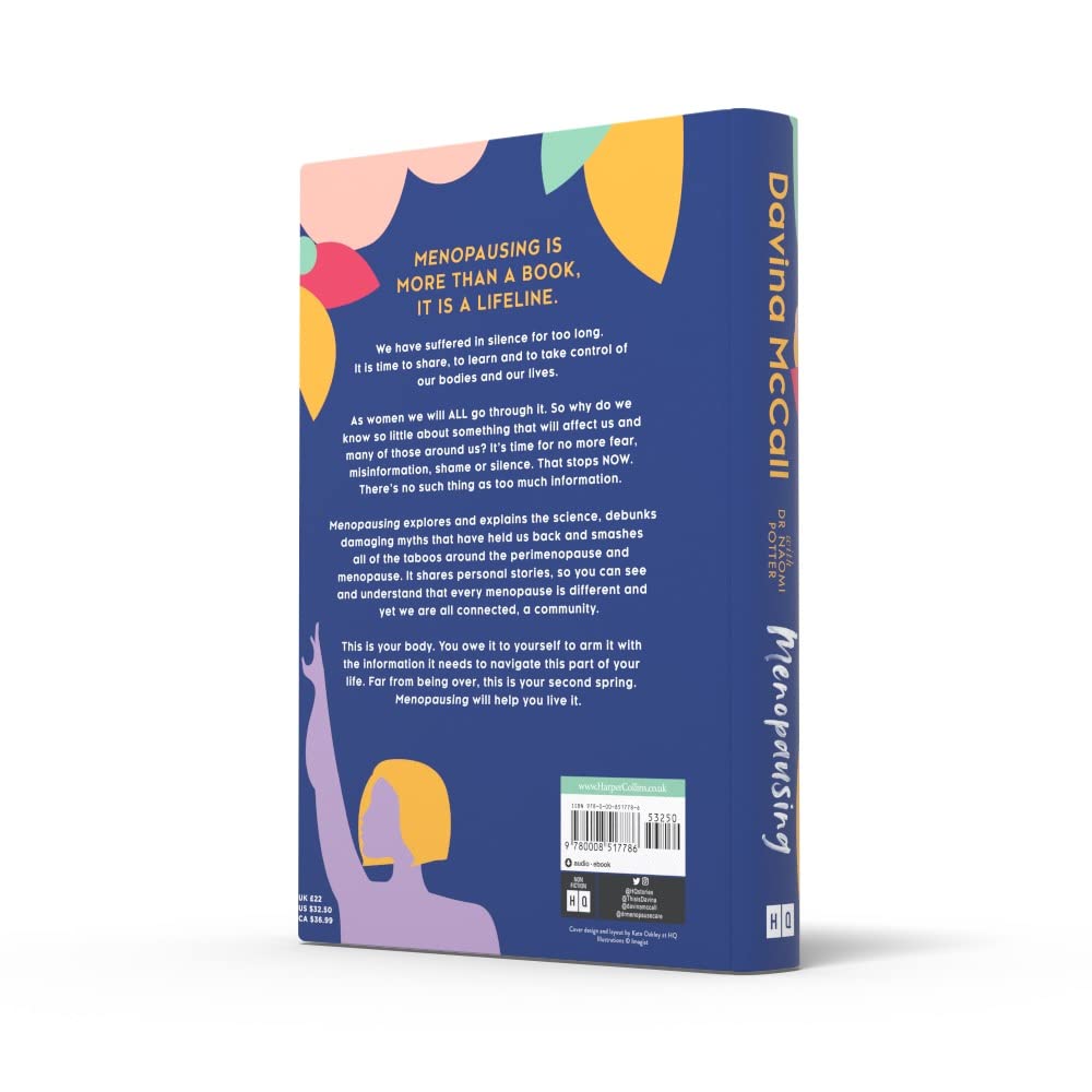 Menopausing by Davina McCall | Menopause Guide with Dr Naomi Potter – Health, Symptoms, Hormones & Wellbeing