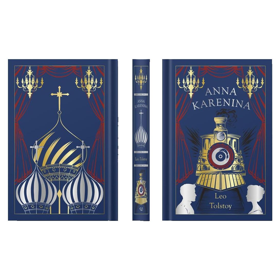 Anna Karenina by Leo Tolstoy Leather-Bound-Fiction