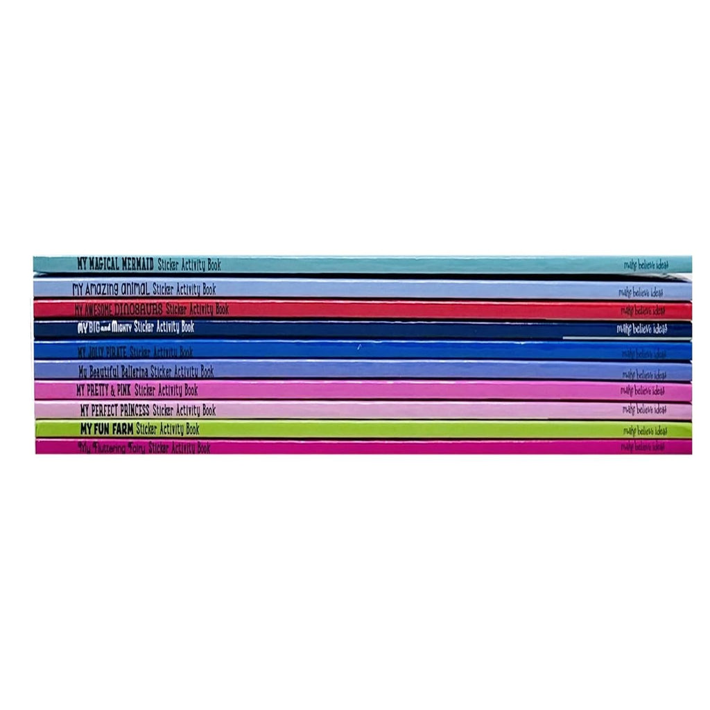 Sticker Activity 10 Books Collection Set With Fun Activities Card (My Fluttering Fairy)