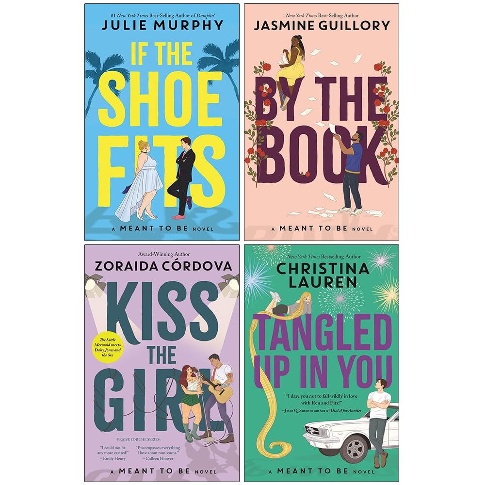 Meant To Be Series 4 Books Collection Set (If the Shoe Fits, By the Book, Kiss the Girl and Tangled Up In You)