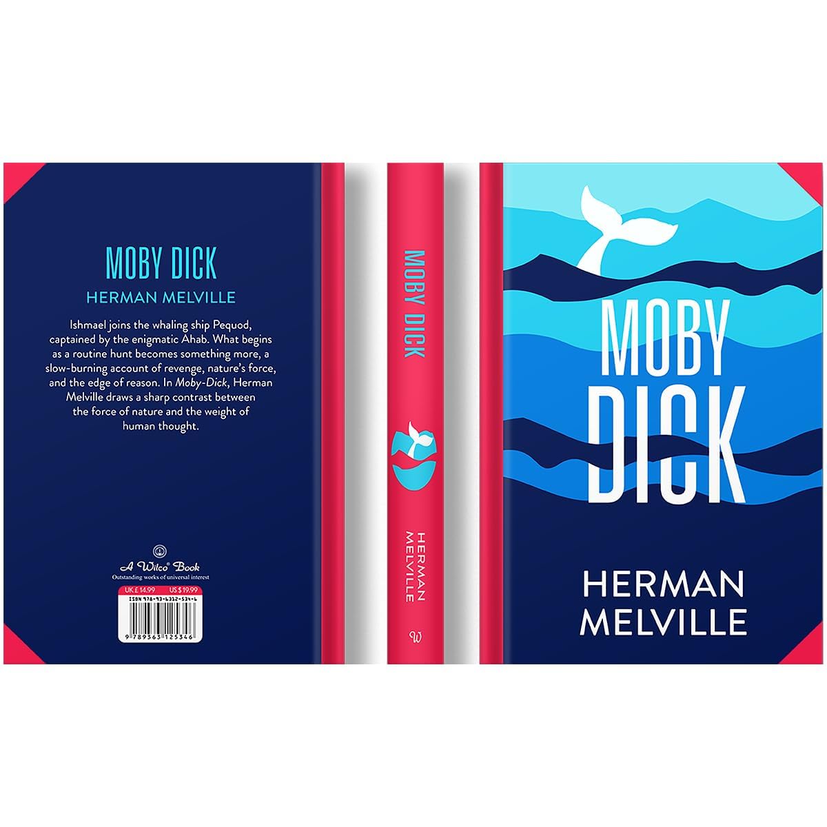 Moby Dick by Herman Melville: Wilco Classics Sprayed Edge Premium by Herman Melville