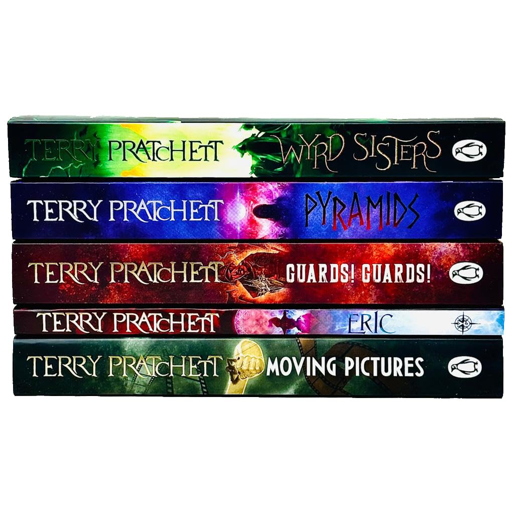 Discworld Novel Series 2 Terry Pratchett Collection 5 Books Set Book 6-10