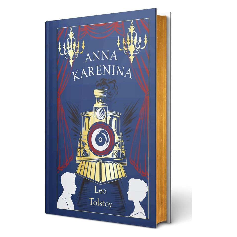 Anna Karenina by Leo Tolstoy Leather-Bound-Fiction