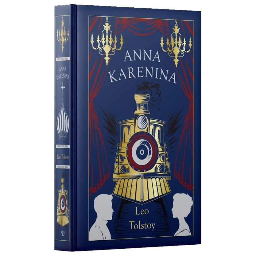 Anna Karenina by Leo Tolstoy Leather-Bound-Fiction