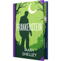 Frankenstein Book, Mary Shelley Books, Frankenstein Novel | Deluxe Hardback Sprayed Edge Edition - Collector’s Classic Gothic Novel