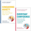 Conquering Anxiety and Everyday Confidence By Nik and Eva Speakman 2 Books Collection Set