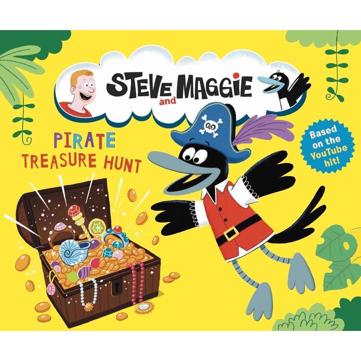 Steve and Maggie Collection 3 Books Set (Pirate Treasure Hunt,Spooky Halloween Party &Maggie's Birthday Surprise)