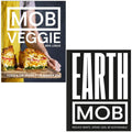 MOB Veggie Feed 4 or more for under Ten Pound By Ben Lebus & Earth Mob By Mob Kitchen Collection 2 Books Set