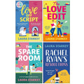 Laura Starkey Collection 4 Books Set (Love Off Script, The Love Edit, The Spare Room and Rachel Ryan's Resolutions)
