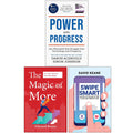 Power and Progress, The Magic of More & Swipe Smart 3 Books Collection Set