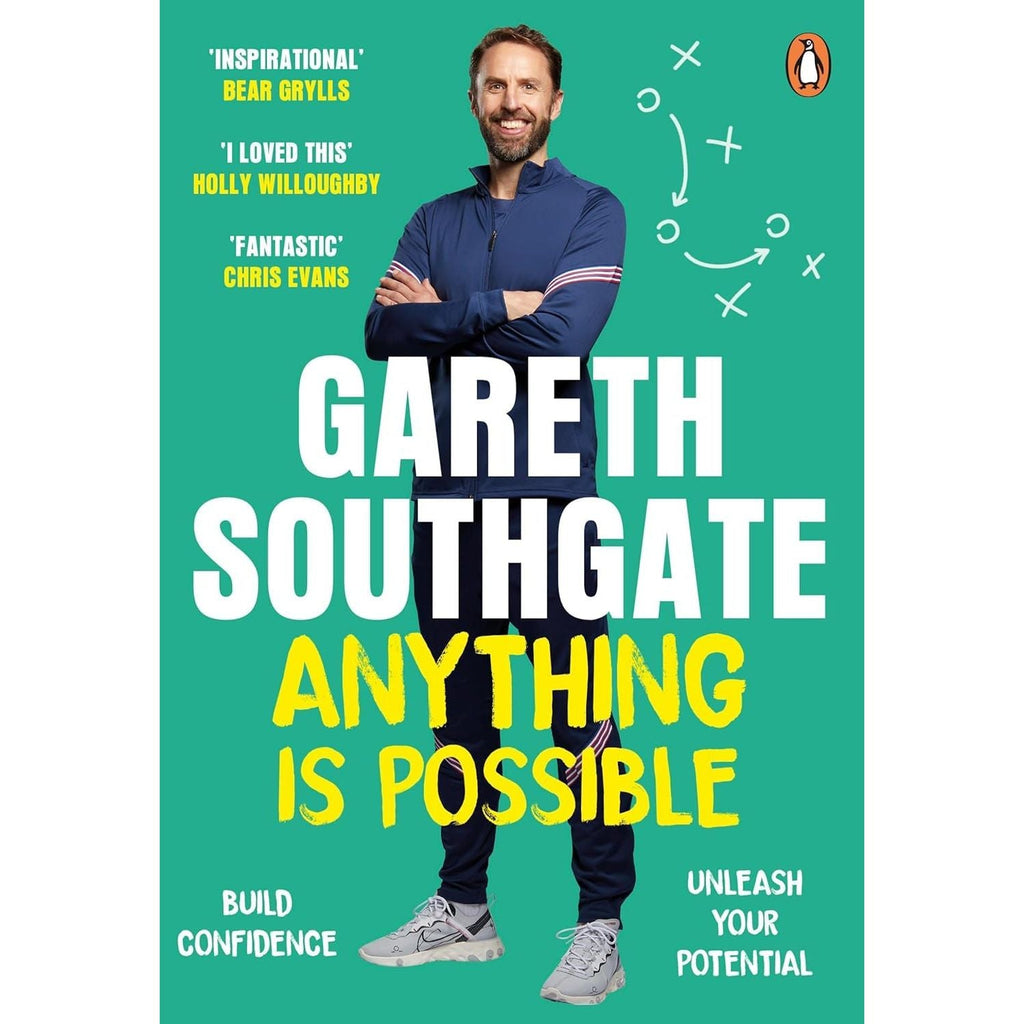 Gareth Southgate 2 Books Collection Set (Anything is Possible(HB) & Dear England Lessons in Leadership)