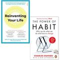 Reinventing Your Life By Jeffrey E. Young, Janet S. Klosko & The Power of Habit By Charles Duhigg 2 Books Collection Set
