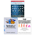 The Psychology of Stupidity, Billion Dollar Whale, Bankroll and Boundaries 3 Books Collection Set