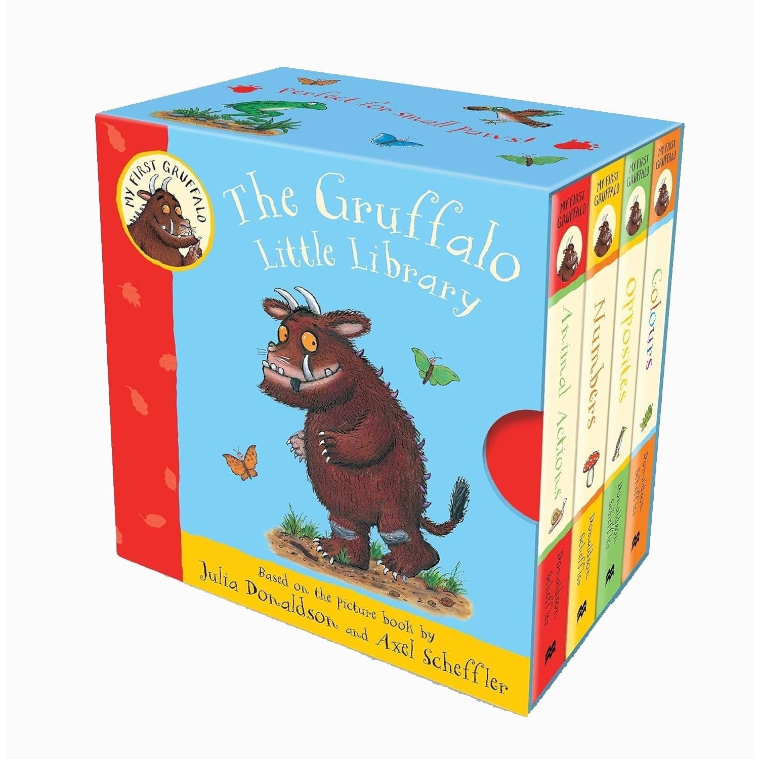 Tales From Acorn Wood Little Library & The Gruffalo Little Library 8 Board Book Collection Set