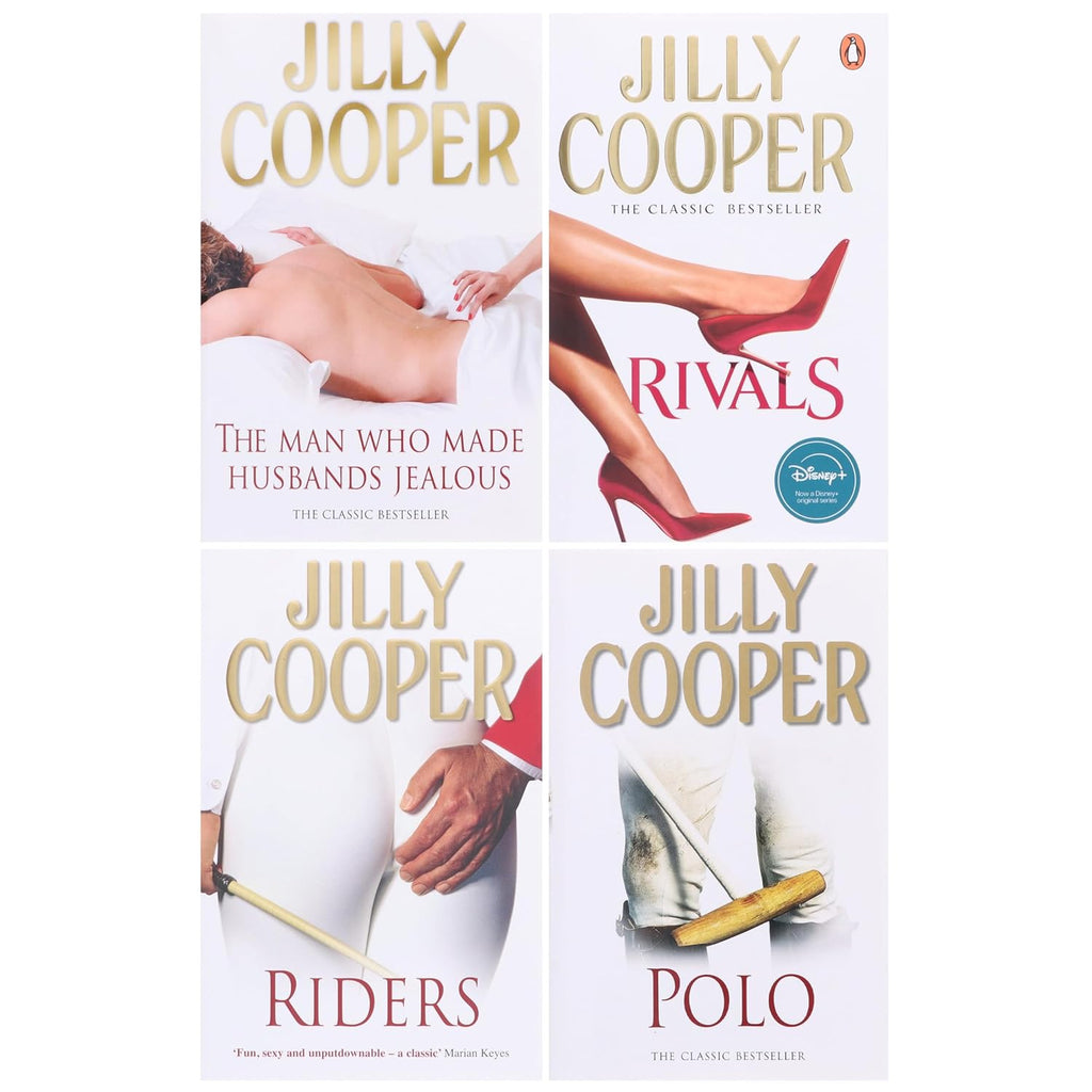 Rutshire Chronicles Series By Jilly Cooper 4 Books Collection Set (Riders, Rivals, Polo & The Man Who Made Husbands Jealous) Paperback – 3 Jun. 2015
