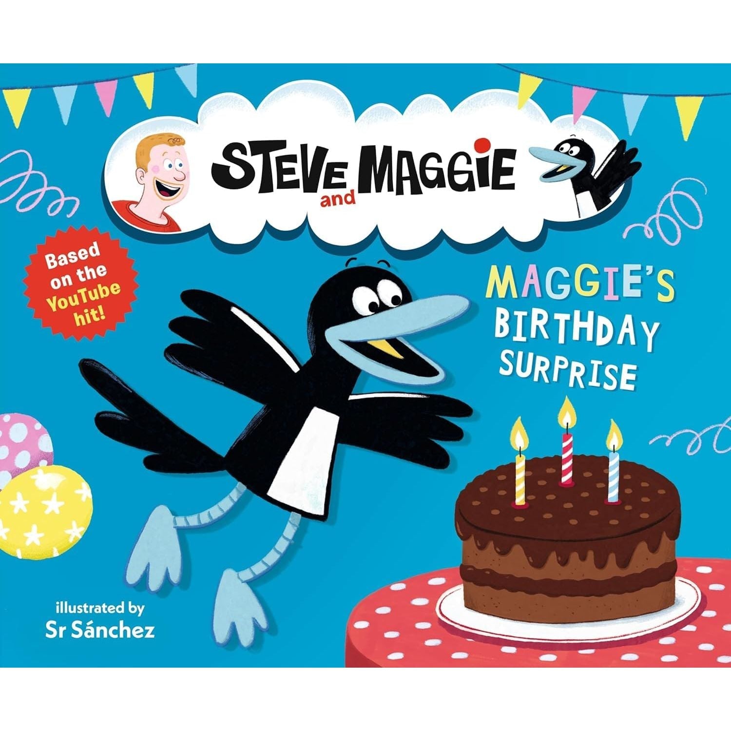 Steve and Maggie Collection 3 Books Set (Pirate Treasure Hunt,Spooky Halloween Party &Maggie's Birthday Surprise)