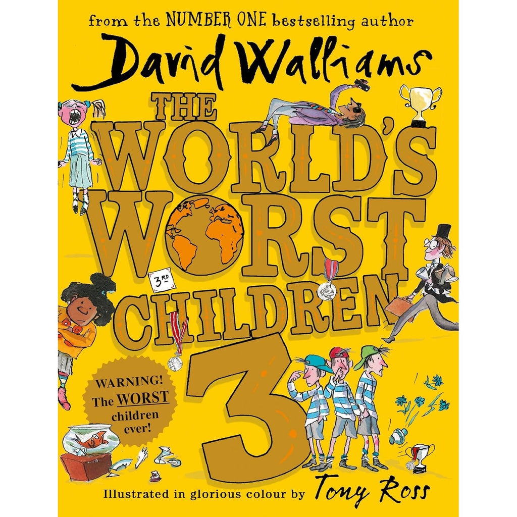 The World's Worst Series 2 Books Collection Set By David Walliams (The World's Worst Children 3 and The World's Worst Superheroes)