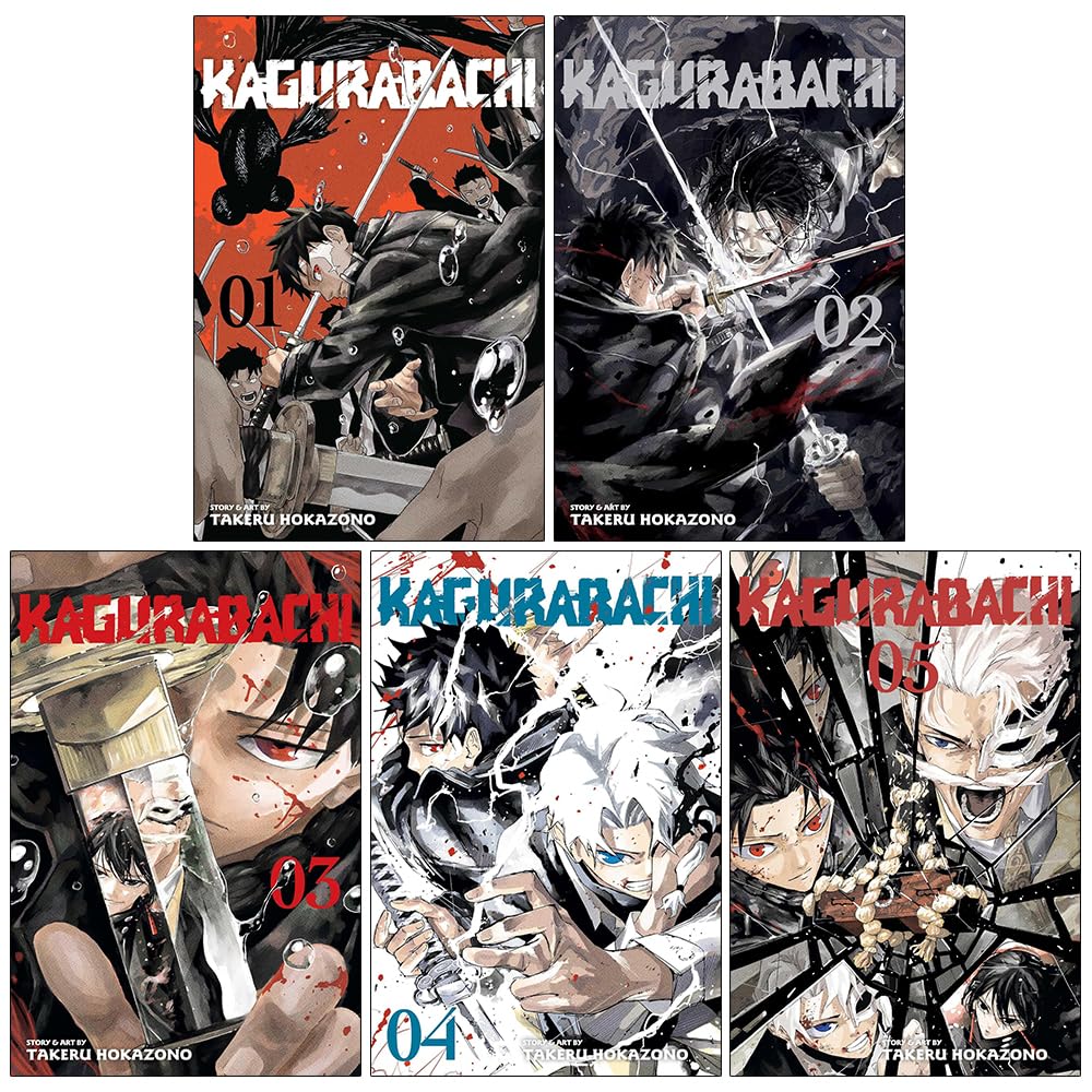 Kagurabachi Volume 1-5 Books Collection Set By Takeru Hokazono