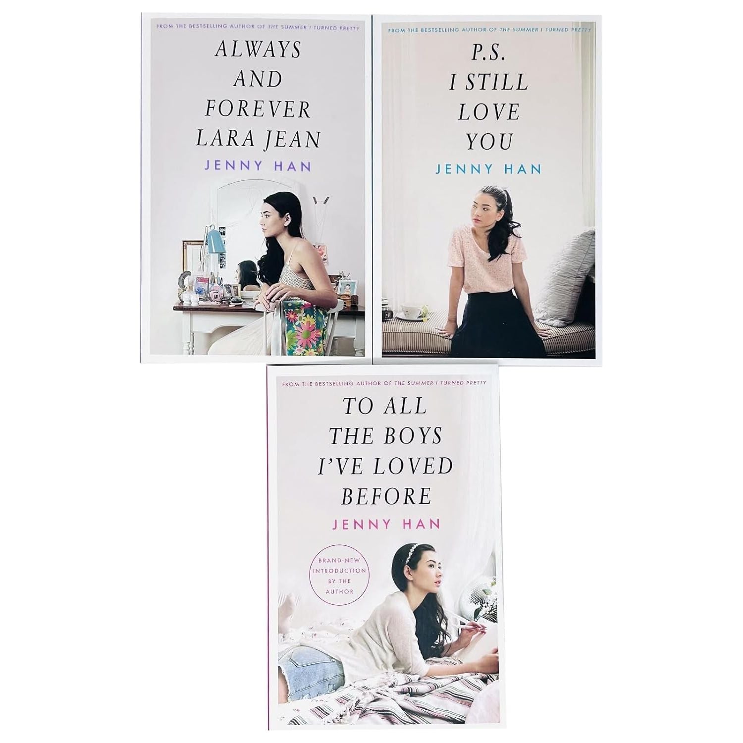 To All the Boys I've Loved Before Series 3 Books Collection Set by Jenny Han (Always and Forever Lara Jean, P.S. I Still Love You and To All the Boys I've Loved Before)