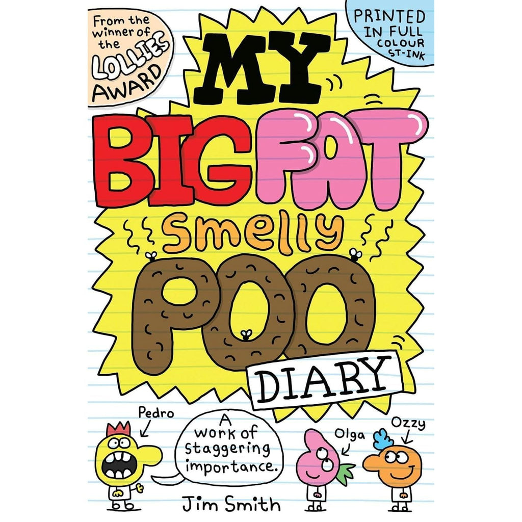 My Big Fat Smelly Poo Diary 4 Books Collection Set By Jim Smith (My Big Fat Smelly Poo Diary)