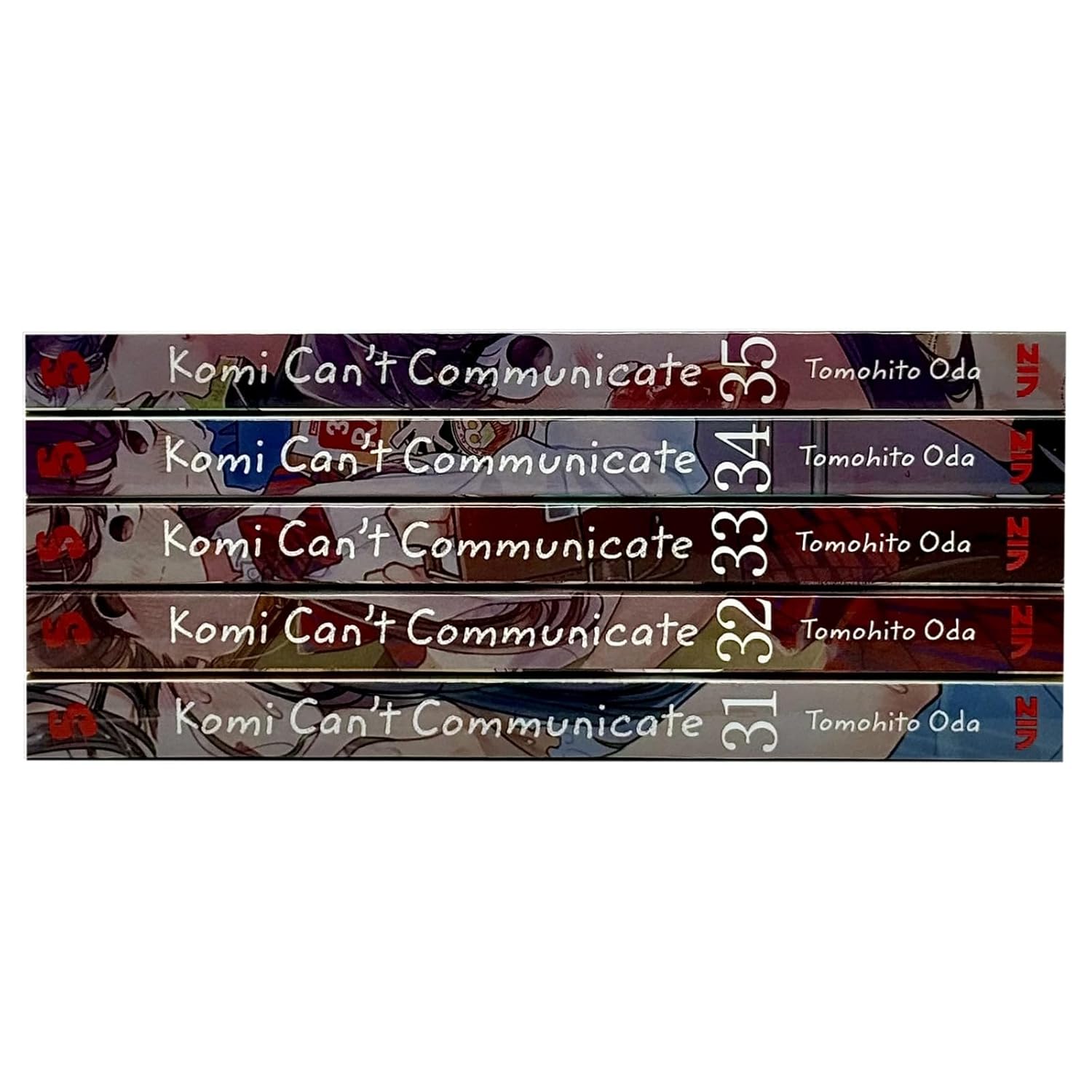 Komi Can't Communicate Vol 31-35 Collection 5 Books Set By Tomohito Oda
