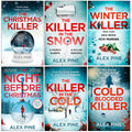 DI James Walker Series 1-6 Books Collection Set By Alex Pine (The Christmas Killer, The Killer in the Snow)