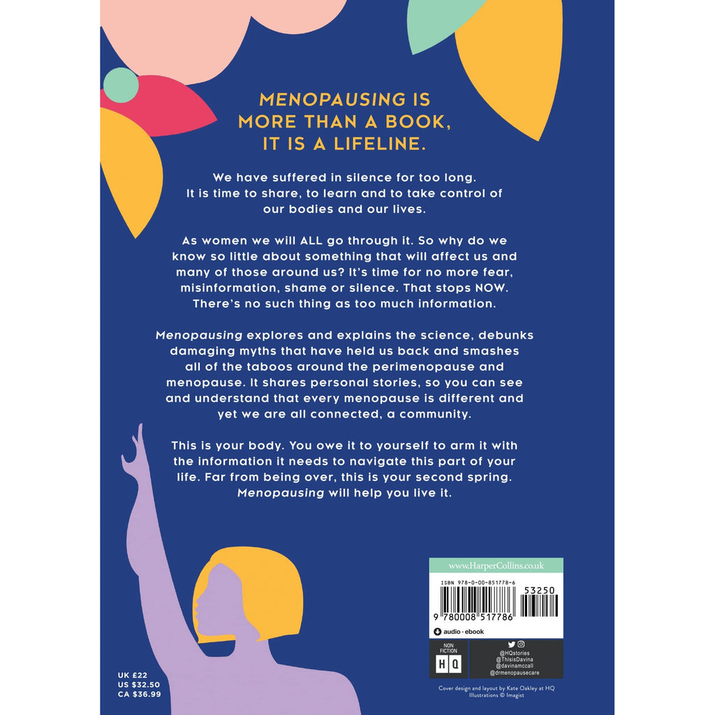 Menopausing by Davina McCall | Menopause Guide with Dr Naomi Potter – Health, Symptoms, Hormones & Wellbeing