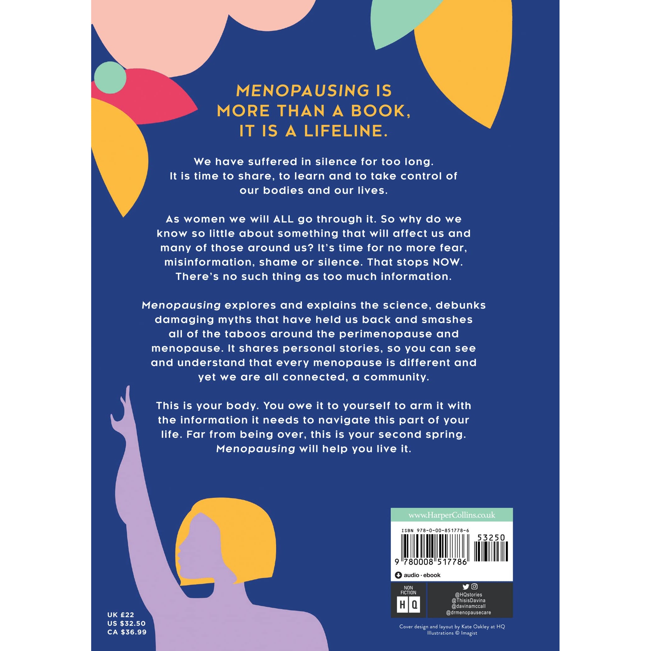 Menopausing by Davina McCall | Menopause Guide with Dr Naomi Potter – Health, Symptoms, Hormones & Wellbeing