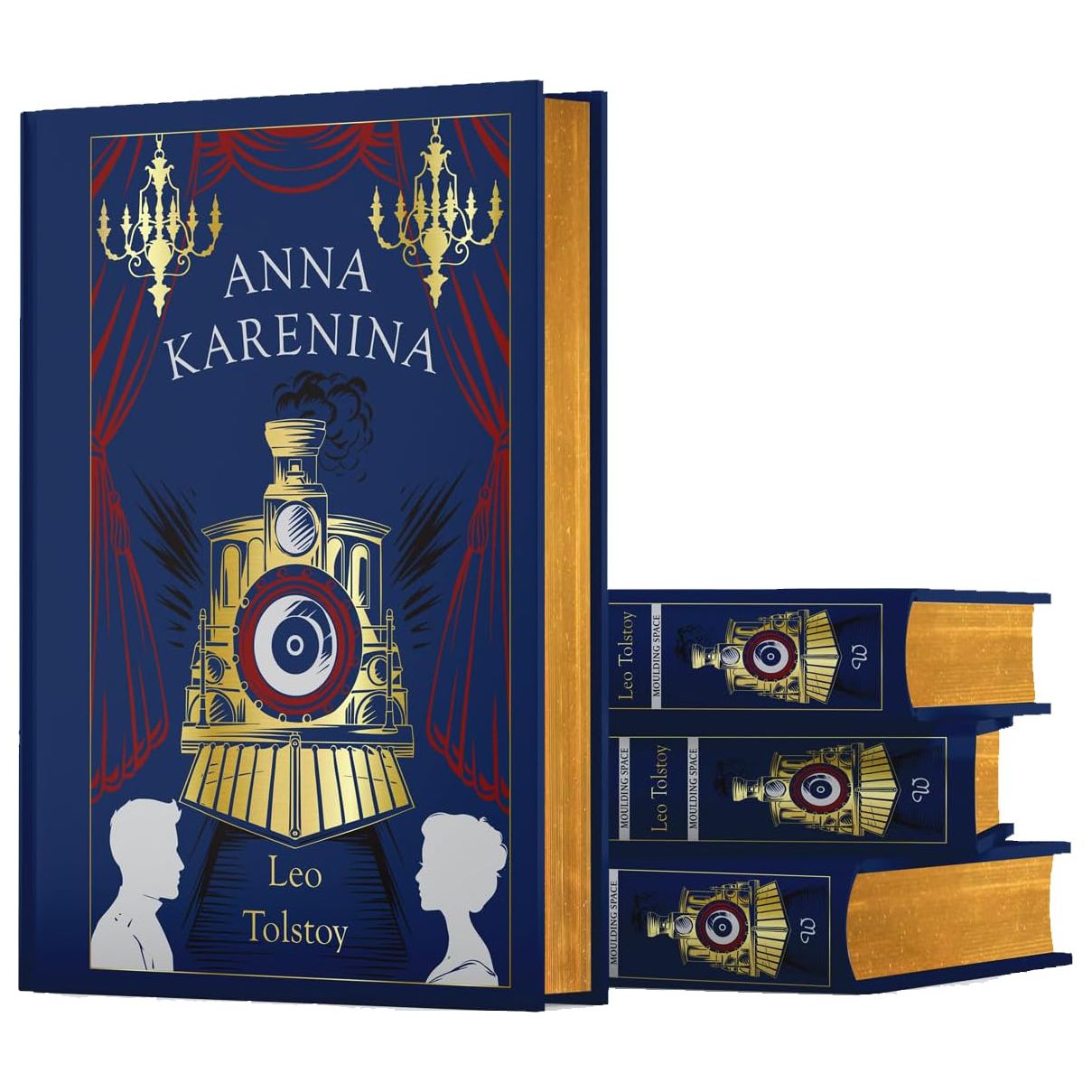Anna Karenina by Leo Tolstoy Leather-Bound-Fiction