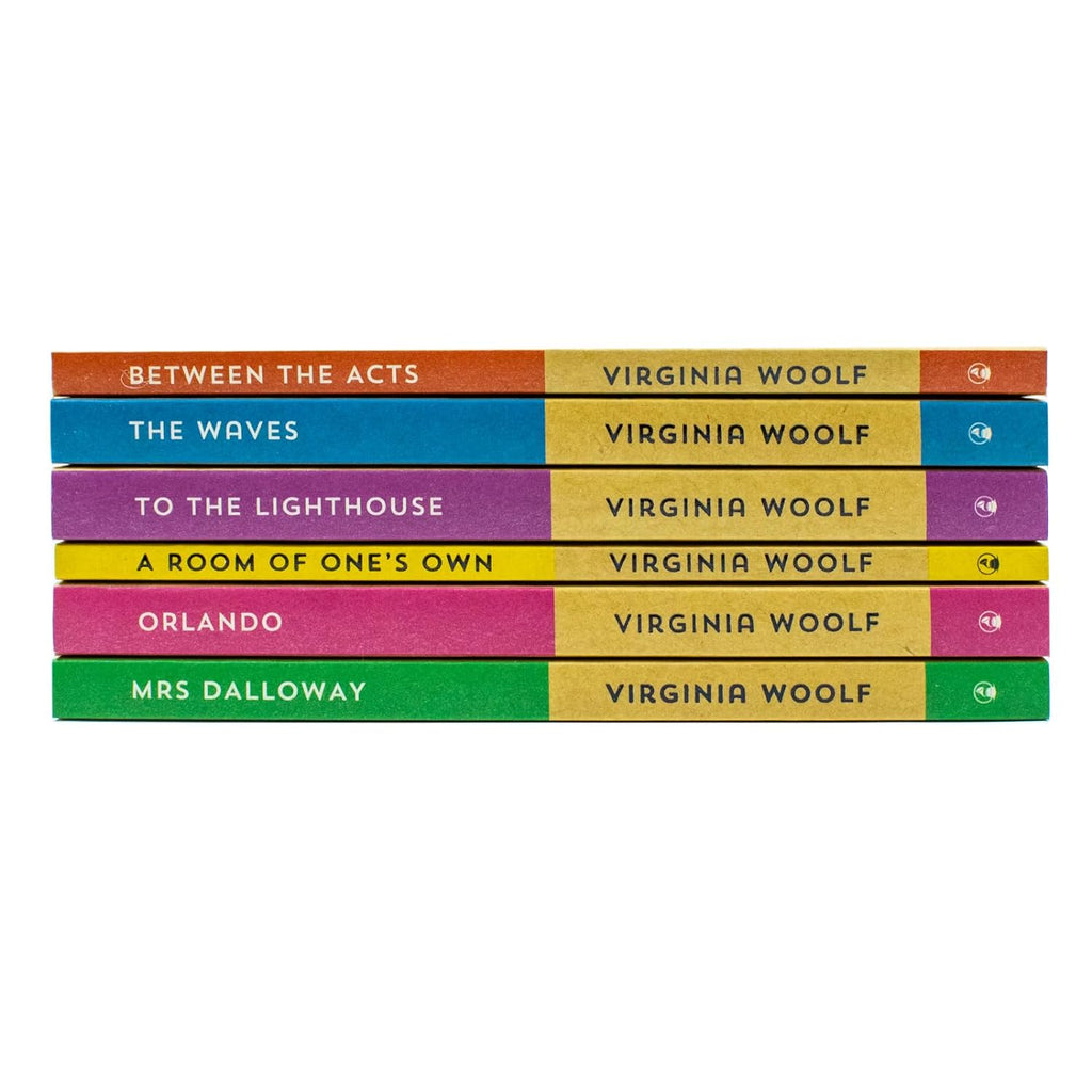 The Virginia Woolf Collection 6 Books Set | A Room of One’s Own, Mrs Dalloway, To the Lighthouse, Orlando, The Waves & Between the Acts - Timeless Modernist Classics