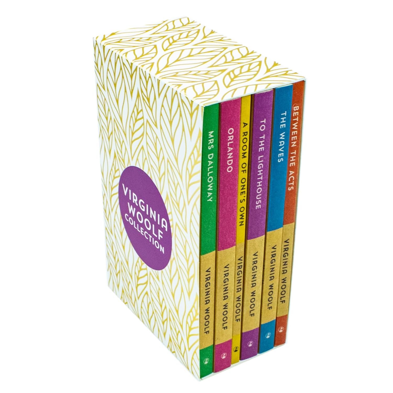 The Virginia Woolf Collection 6 Books Set | A Room of One’s Own, Mrs Dalloway, To the Lighthouse, Orlando, The Waves & Between the Acts - Timeless Modernist Classics