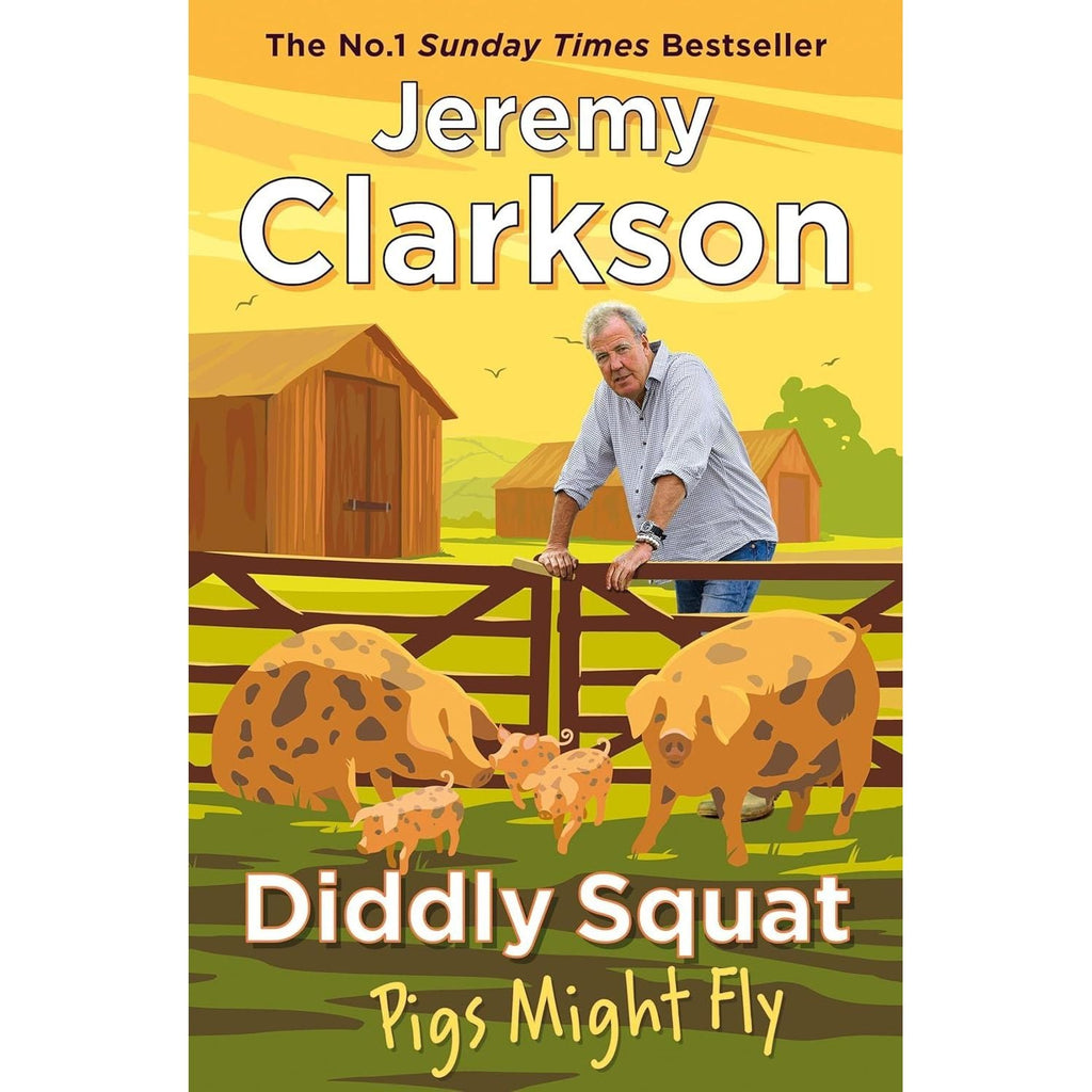 Diddly Squat Series 5 Books Collection Set By Jeremy Clarkson (A Year On The Farm, Home to Roost, The Farmer's Dog)