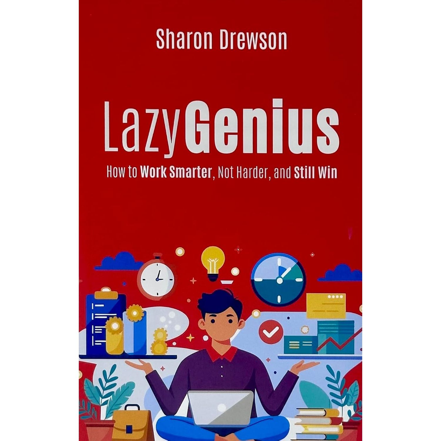 Lazy Genius, The Science of Scaling(HB), Focused Living 3 Books Collection Set