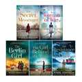 Mandy Robotham Collection 5 Books Set (A Woman of War, The Secret Messenger, The Berlin Girl, The Girl Behind the Wall, The Resistance Girl)