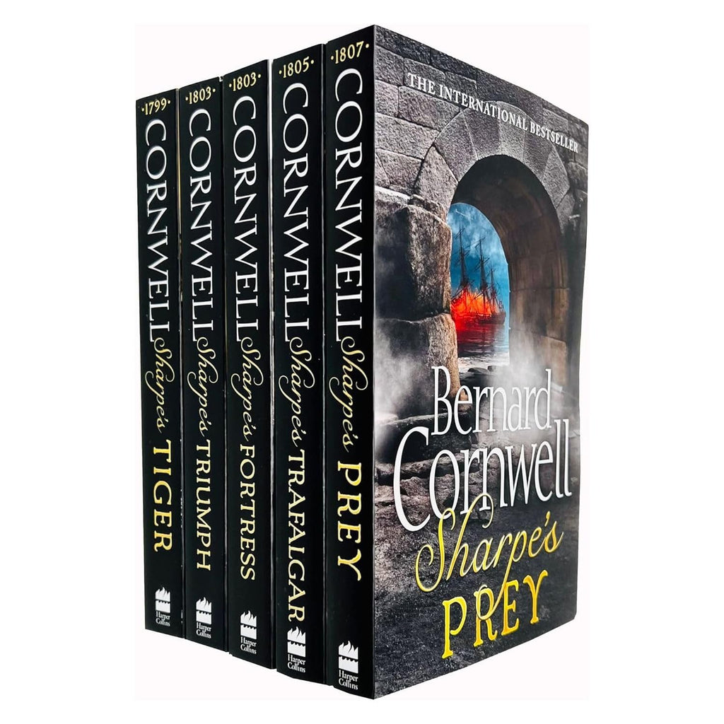 Richard Sharpe Series 10 Books Collection Set by Bernard Cornwell (Sharpe's Havoc, Sharpe's Eagle Sharpe's Gold, Sharpe's Escape)