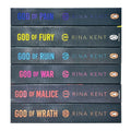 Legacy of Gods Series 6 Books Collection Set By Rina Kent (God of Pain, God of Fury, God of Ruin, God of War, God of Malice and God of Wrath)