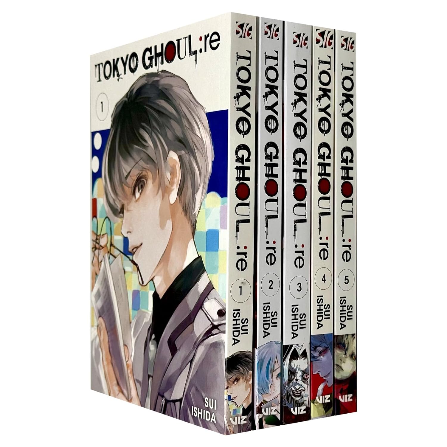 Tokyo Ghoul Re Series Volume 1-5 Collection 5 Books Set by Sui Ishida