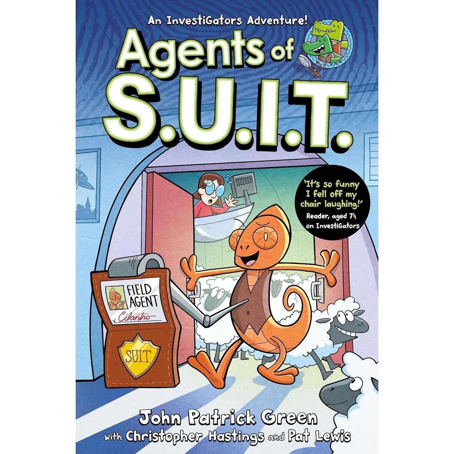 Investigators Series 8 Books Collection Set by John Patrick Green (InvestiGators, Take the Plunge, Off the Hook)
