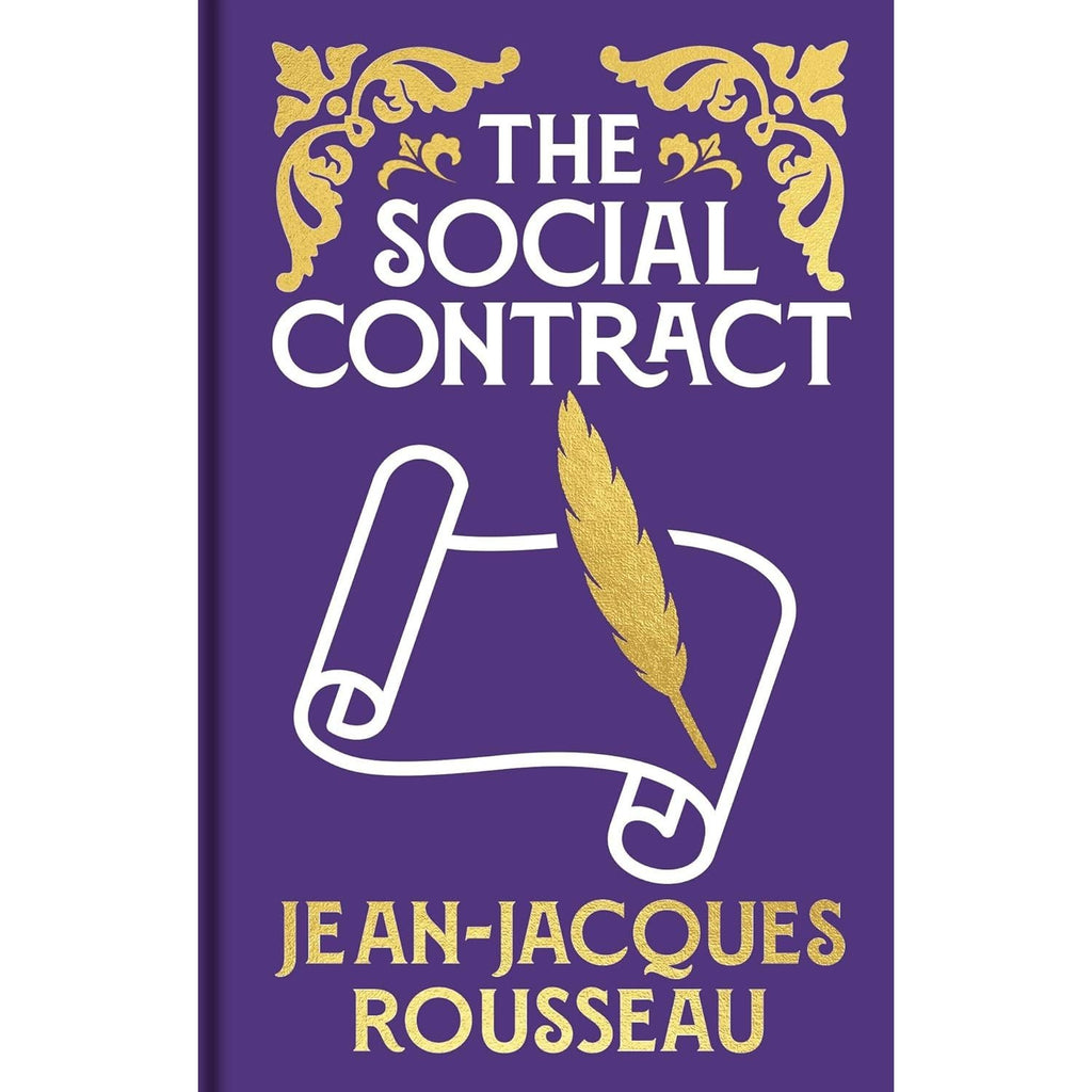 The Social Contract by Jean-Jacques Rousseau, The Analects of Confucius 2 Books Collection Set