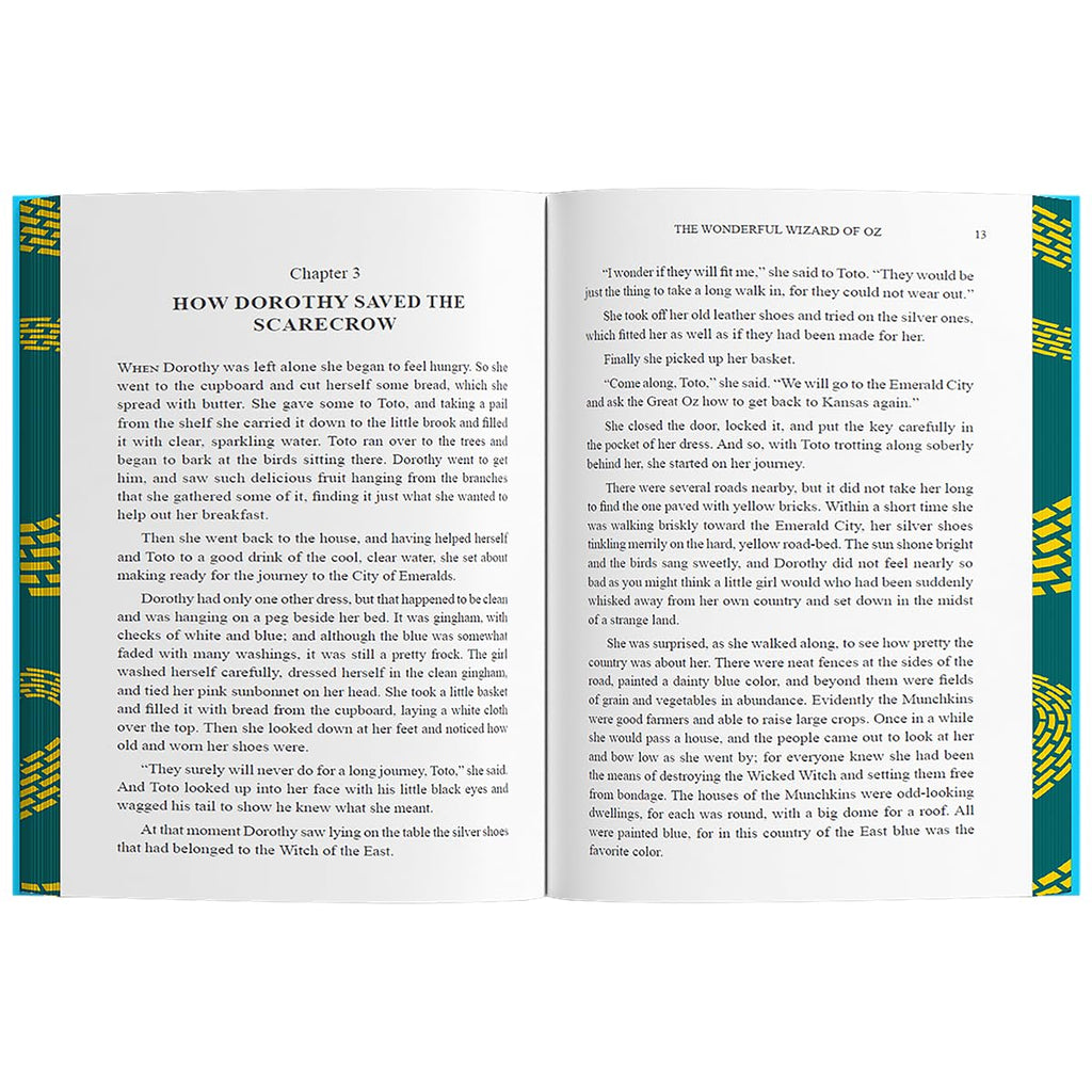 The Wonderful Wizard of Oz by L. Frank Baum: Wilco Classics Sprayed Edge Premium by L. Frank Baum